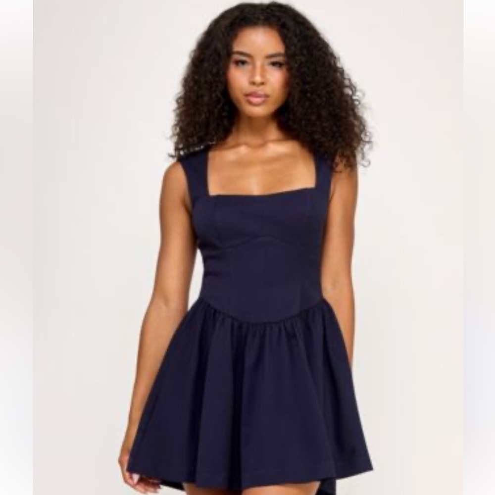 Seni & Cade blue dress